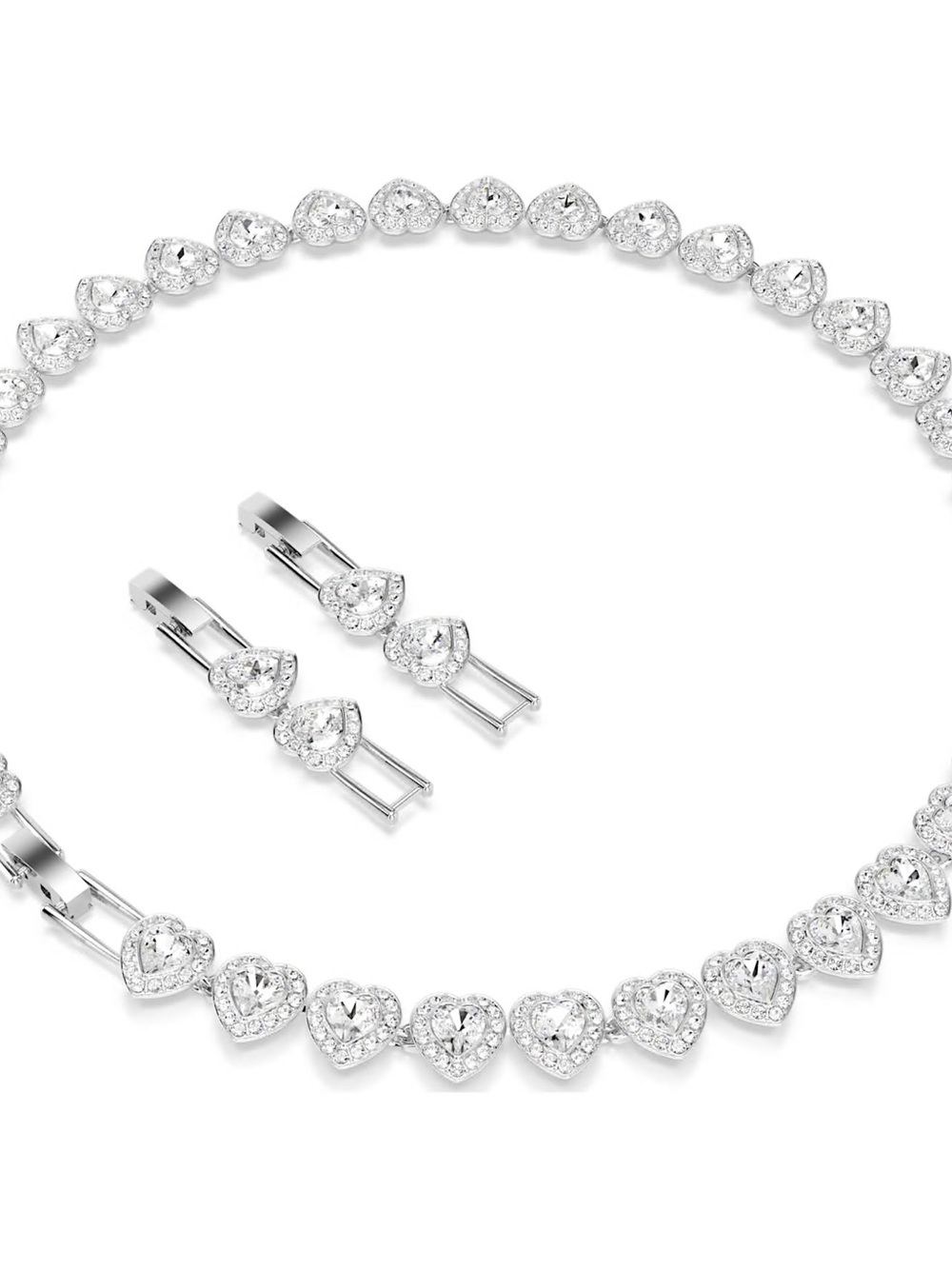 Ariana Grande x Swarovski Heart Necklace Set - Picture 6 of 9
